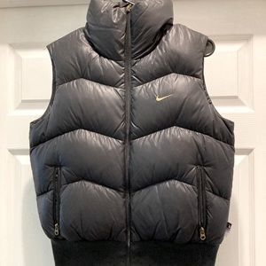 Nike Black Puffer Vest